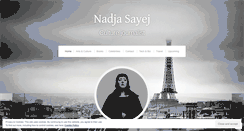 Desktop Screenshot of nadjasayej.com